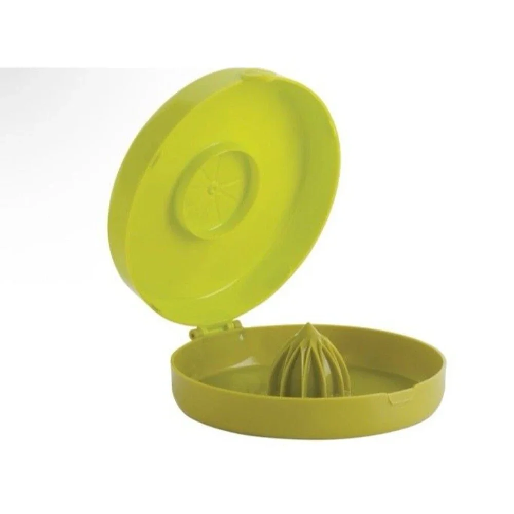 Trudeau 2-in-1 Glass Rimmer Juicer w/ Integrated Citrus Juicer Green Margarita
